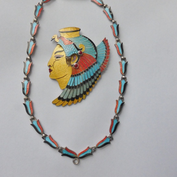 Vintage 1950s Margot de Taxco Necklace - Picture 5 of 6